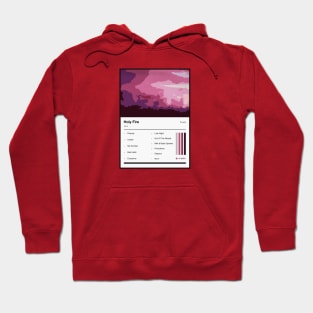 Holy Fire Tracklist Hoodie